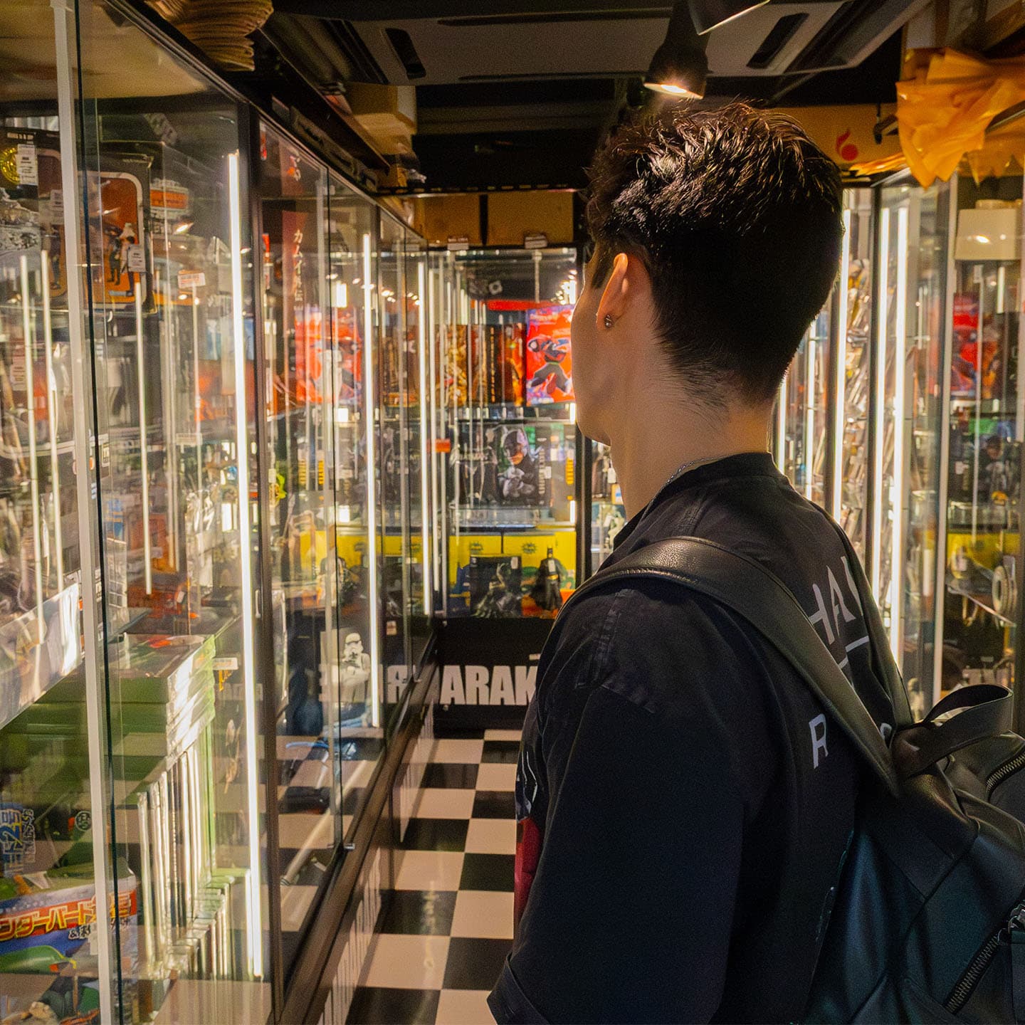 Visit local shops based on your interests.