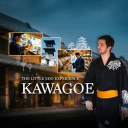 Kawagoe Little Edo Experience: Workshops, Street Food & Shrines
