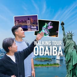 Odaiba Walking Tour: Modern Vibes & Waterfront Views