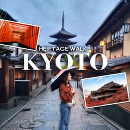 Kyoto Heritage Walk: Temples, Traditions & Timeless Streets