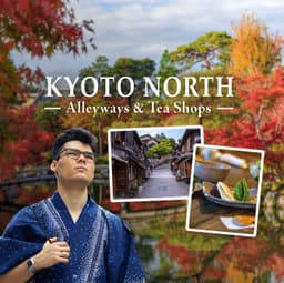 Kyoto North: Kitano Tenmangu, Kinkaku-ji, Small Alleyways & Tea Shops