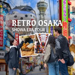 Retro Osaka: Shinsekai, Tsutenkaku & Shōwa Vibes